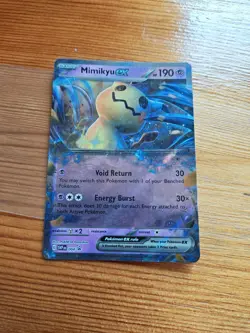 Pokemon Mimikyu EX TCG Black Star Promo Card SVP-EN 004 - Image 1