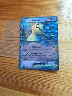 Pokemon Mimikyu EX TCG Black Star Promo Card SVP-EN 004 - Image 2