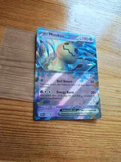 Pokemon Mimikyu EX TCG Black Star Promo Card SVP-EN 004 - Image 3