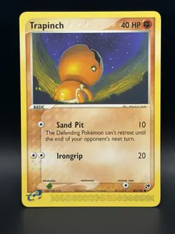 Pokemon Trapinch Sandstorm Common Card 82/100 Common - Image 1
