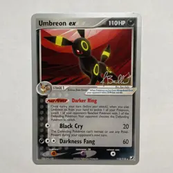 Umbreon ex Pokemon TCG World Championships 2006 Jimmy Ballard Card 112/115 - Image 1