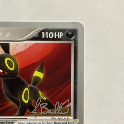 Umbreon ex Pokemon TCG World Championships 2006 Jimmy Ballard Card 112/115 - Image 5