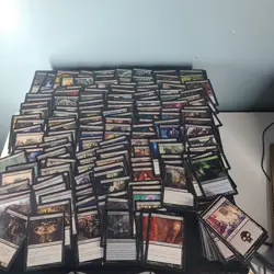 MTG Mixed Magic The Gathering Card Lot Nichol Bolas Box - Image 1