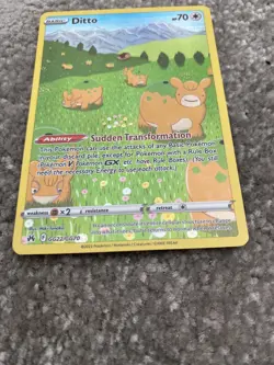 Pokemon TCG Ditto Crown Zenith Galarian Gallery Card GG22/GG70 NM Condition - Image 3