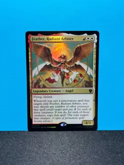 FOIL Feather, Radiant Arbiter / Feder, strahlende Schlichterin - MTG Magic - Image 1