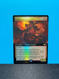 FOIL FULLART Immersturm Predator / Immersturm-Jager - MTG Magic - Image 1