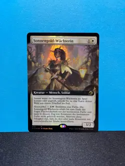 FOIL FULLART Sonnengold-Wachterin / Sungold Sentinel - MTG Magic - Image 1