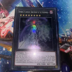 Yugioh! NM Number 23: Lancelot, Dark Knight of the Underworld - BOSH-ENSE2 - - Image 1