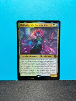 FOIL Hakbal of the Surging Soul / Hakbal von der Wogenden Seele - MTG Magic - Image 1