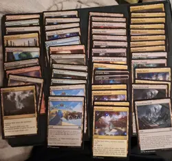 MTG 50 Non Basic Lands ( various lands and sets) - Image 1