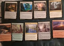 MTG 50 Non Basic Lands ( various lands and sets) - Image 2