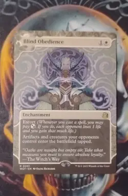 Blind Obedience Wilds of Eldraine: Enchanting Tales Regular - Image 1