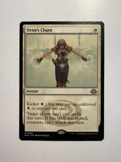 Orim's Chant 265 MTG Modern Horizons 3 - Image 1