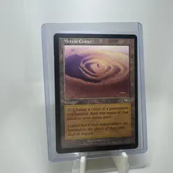 Slightly Played, English - 1 x MTG Meteor Crater Planeshift - Image 1
