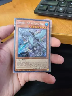 Yugioh Gameciel, the Sea Turtle Kaiju BLC1-EN005 Limited Secret Rare - Image 1