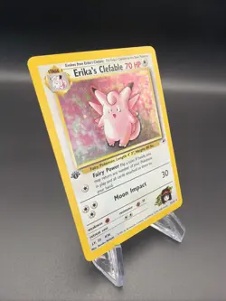 Erika's Clefable - 1st Edition Holo - 3/132 Gym Heroes - Pokemon TCG - 2000 - Image 4