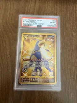 Pokemon 2021 Houndoom Battle Styles 179/163 Secret Rare Psa 10 - Image 1