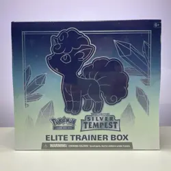 Pokemon TCG: Sword & Shield - Silver Tempest ETB Elite Trainer Box New Sealed - Image 1