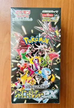 Pokemon TCG: Scarlet & Violet High Class Shiny Treasure ex Booster Box. New 4521329394824 - Image 1