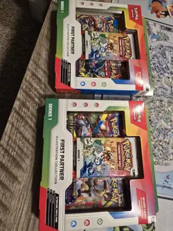 Pokemon First Partner Illustration Collection Series 1 Lot - 2 Sealed Boxes - Image 2