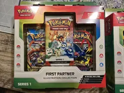 Pokemon First Partner Illustration Collection Series 1 Lot - 2 Sealed Boxes - Image 5