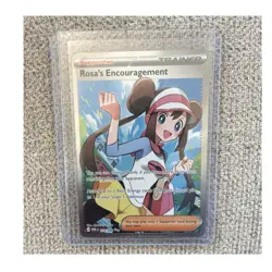 Pokemon Rosa's Encouragement 114/088 POR Full Art Foil Rare Trainer-Supporter - Image 1
