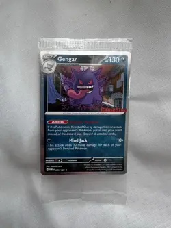 Pokemon Perfect Order - Sealed Gengar 050/088 Gamestop Exclusive Promo - Image 1