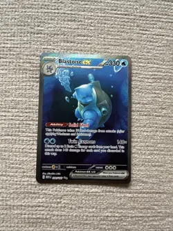 Blastoise EX #200/165 - 2023 Pokemon SV 151 Special Illustration Rare Near Mint - Image 1