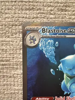 Blastoise EX #200/165 - 2023 Pokemon SV 151 Special Illustration Rare Near Mint - Image 3