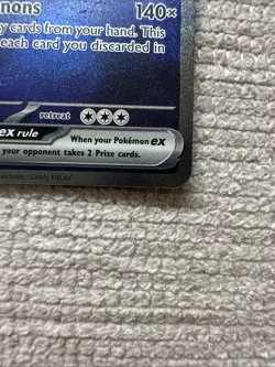 Blastoise EX #200/165 - 2023 Pokemon SV 151 Special Illustration Rare Near Mint - Image 5