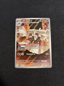 Pokemon TCG Garganacl - 147/132 - ME01: Mega Evolution - Illustration Rare - NM - Image 1