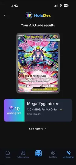 MEGA ZYGARDE EX #120 | POTENTIAL PSA 10 | 2026 POKEMON PERFECT ORDER - Image 3