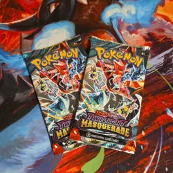 Pokemon Scarlet & Violet Twilight Masquerade Booster Packs 2 English - Image 1