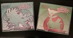 Pokemon Scarlet & Violet Temporal Forces ETBs Iron Leaves & Walking Wake - set! - Image 1