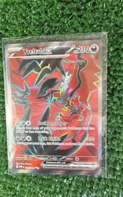 Yveltal ex 105/088 Me03: Perfect Order Holo Pokemon UR - Image 2