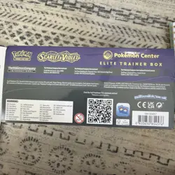 Scarlet and Violet Base Set Pokemon Center Exclusive ETB (Miraidon) New - Image 2