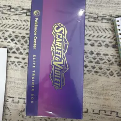 Scarlet and Violet Base Set Pokemon Center Exclusive ETB (Miraidon) New - Image 4