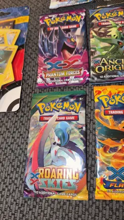 Vintage Pokemon TCG Pack Lot Of 9 XyFlashfire Charizard Platinum Arceus + Sealed - Image 3