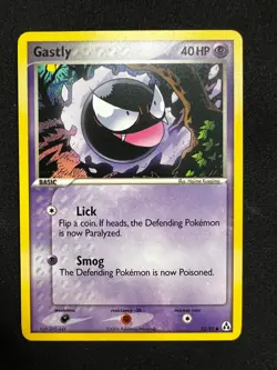 Pokemon Legend Maker 52/92 Gastly - NM - Image 1