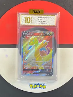 Pokemon TCG S-Chinese Dragonite V CS4.5C 068/063 SR Grade10 - Image 1