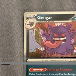 Pokemon TCG Gengar 50/88 Perfect Order Holo NM - Image 2