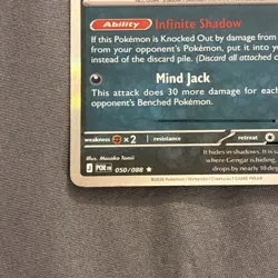 Pokemon TCG Gengar 50/88 Perfect Order Holo NM - Image 5