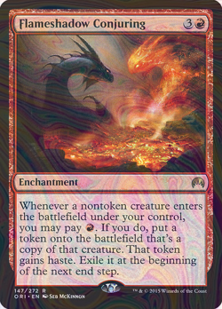 Foil Flameshadow Conjuring - Magic Origins | MTG Card - Image 1