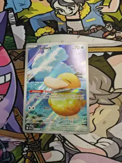 Pokemon TCG Psyduck 226/217 Illustration Rare Ascended Heroes Pack - Image 1