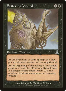 Festering Wound - Urza's Destiny | MTG Card - Image 1