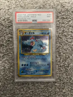 Pokemon TCG Feraligatr Neo Genesis 5 Holo Unlimited Holo Rare - Image 1