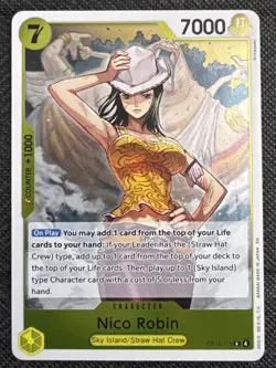 Nico Robin | OP15-109 NM | R | Adventure On Kami’s Island | One Piece TCG - Image 1