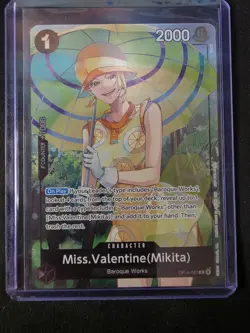 One Piece TCG | Miss.Valentine(Mikita) (Dash Pack) | OP14-087 | The Azure Sea... - Image 1