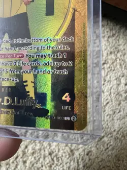 Bandai One Piece CCG ST13-003 Monkey D. Luffy Leader Alt Art Foil 5000 EN - Image 3