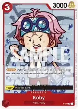 Koby - P-014 - P (One Piece Film Red) - Near Mint - One Piece TCG Promos - Image 1